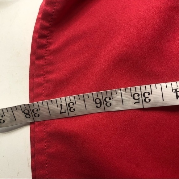 Atmosphere High Rise Bright Coral Maxi Skirt, Size S - Picture 8 of 8